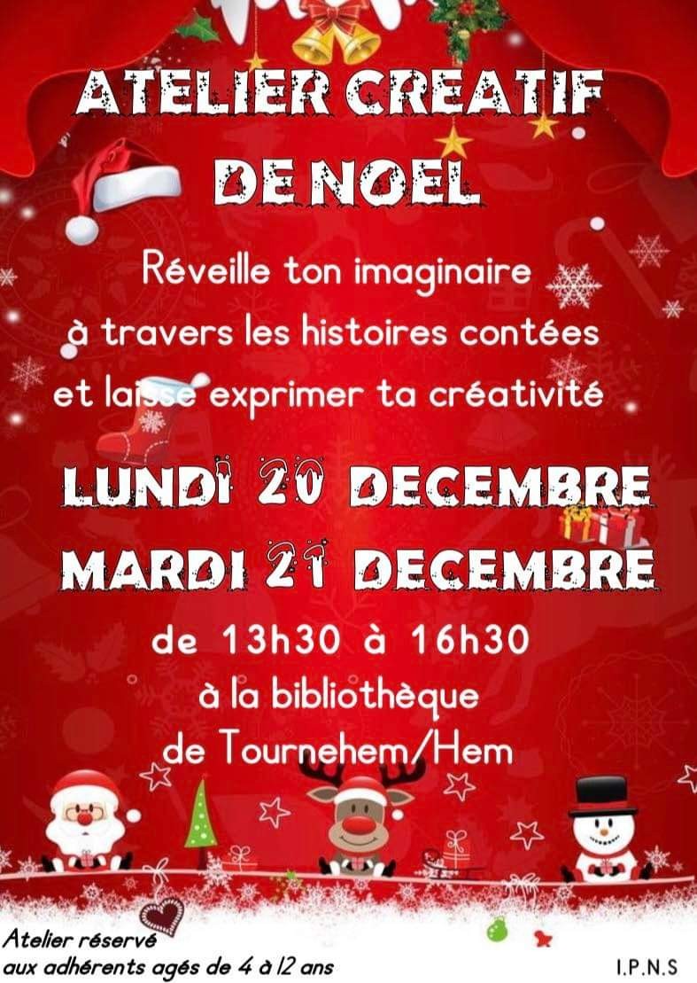 Atelier créatif Noël