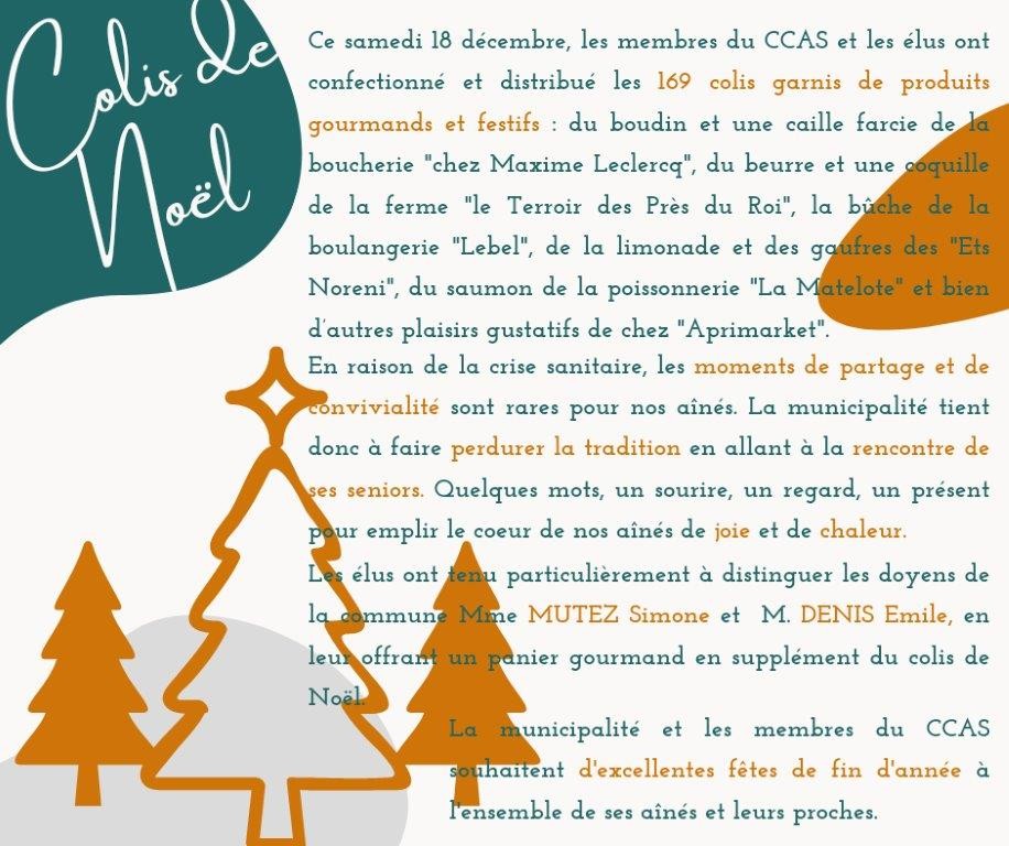 Colis de noel 2021 