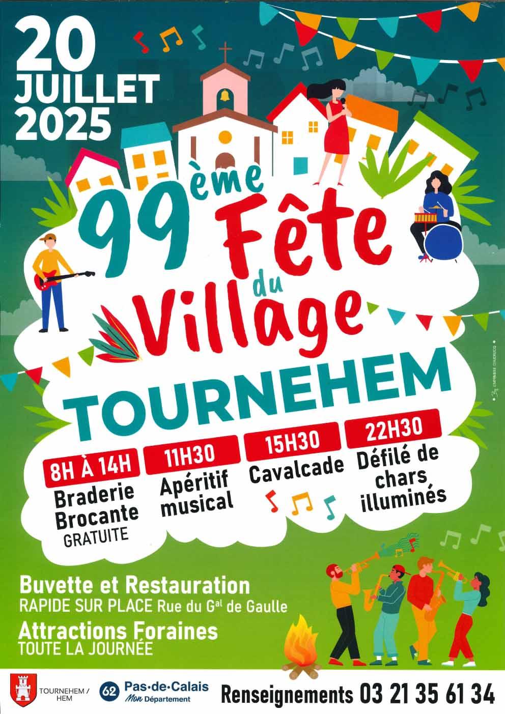 99eme fete du village