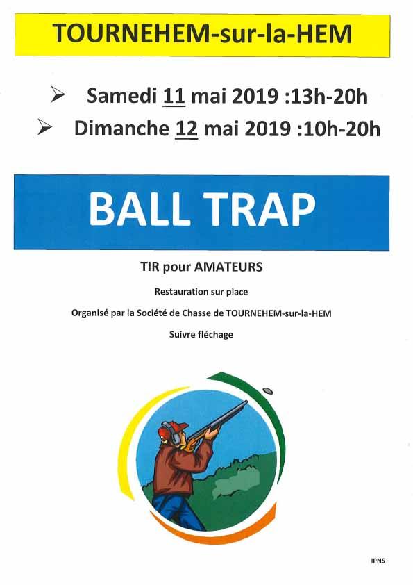 Ball trap 11 et 12 mai