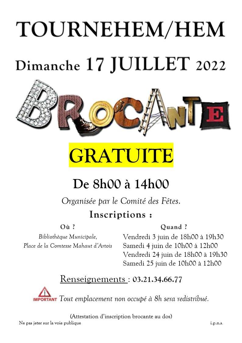 Brocante tournehem