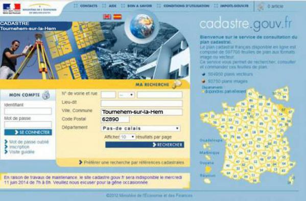 Cadastre tournehem 1