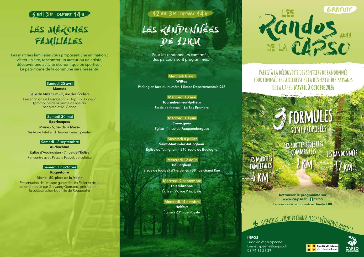 Capso programme randonnees 2026 1