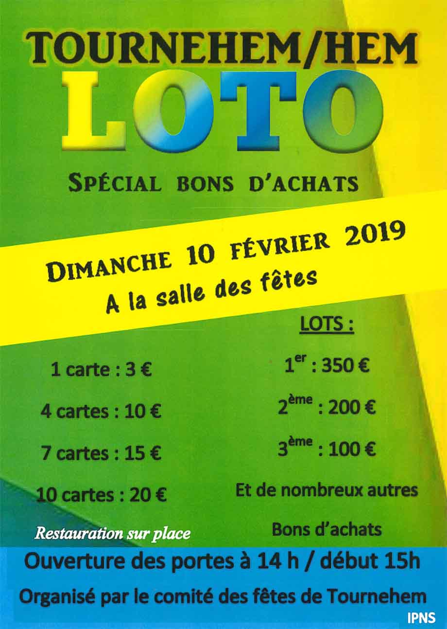 Loto du comite des fetes