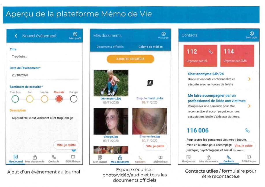 Plateforme memo de vie 3