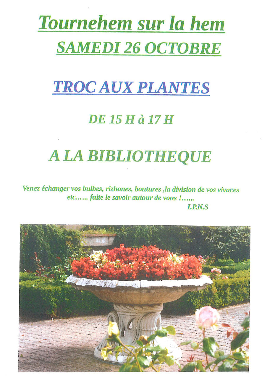 Troc aux plantes 1